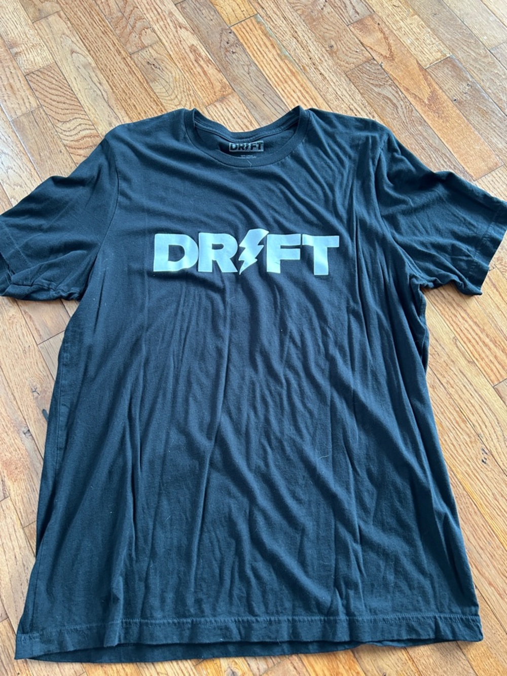 Black Graphic Logo Tee - Drift Branding